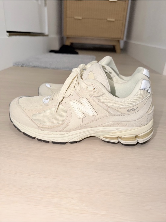 New Balance Shoes - New Balance Women’s 2002R Off-White/Tan Sneakers